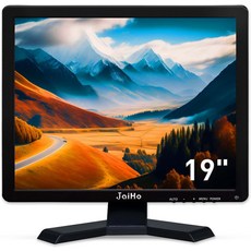 JaiHo PC 화면 19인치 43 모니터 1280x1024 컬러 LCD 화면 HDMIVGAAVBNCUSB가 포함된 HD 모니터 라즈베리 파이 컴퓨터 Xbox용 스피커 2개, 19 Inch 1280x1024, 1개