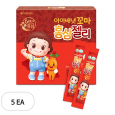 아이배냇 꼬마 홍삼젤리, 450g, 5개