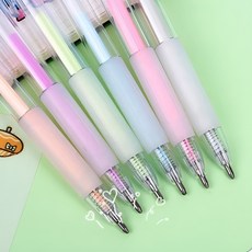 [KC인증] 빌리네집 테이프펜 6종 세트 글루 펜 접착펜 풀펜 다꾸 다이어리 꾸미기 접착풀, 6개, 15ml