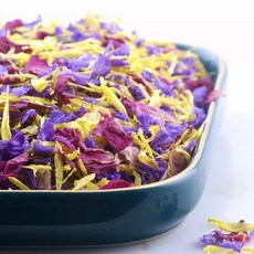 혼합 꽃잎차 화차 토핑용 수레국화 10g 20g 6D0609, 황금 국화 20g