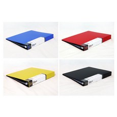 창신리빙 유니크 A4 클리어화일 파일 60매 60P 60장 크리어, 블랙