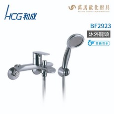 和成 HCG BF2923 沐浴龍頭，簡約時尚設計，操作簡單方便，提升浴室空間質感, 1個