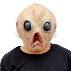 파티복닷컴 놀란 외계인 파티가면, 혼합 색상