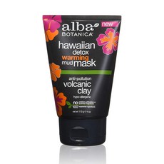 Alba Botanica 하와이언 스킨 케어 하와이언 디톡스 워밍 머드 마스크
