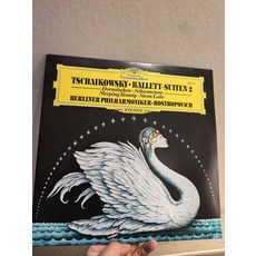 Deutsche Grammophon 柴可夫斯基《天鵝湖》黑膠唱片 柏林愛樂&羅斯特羅波維奇指揮 1979年德版12寸LP, 如圖, 詳見包裝