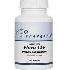 energetix Nutritional Flora 12 粒膠囊, 1個, 60顆, 1罐