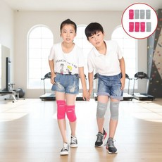 어린이 아동 유아 무릎보호대 2p 자전거 킥보드 인라인 무릎아대, 1개, DSAM 핑크_S