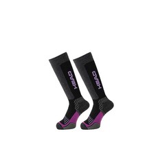 헤드 양말 스키 스노우보드 아웃도어 겨울용 여성 21.5-24.5cm두꺼운 1족 블랙