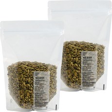 방앗간청년 볶은 호박씨, 400g, 2개