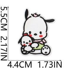 日本動漫刺繡布貼 可愛卡通裝飾章仔, 1個, 3号