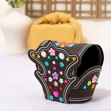 [무료배송]전통 즐거운추석놀이 신부 종이 여자 만들기 전통교구 한복 족두리, 상세페이지 참조, 상세페이지 참조, 상세페이지 참조