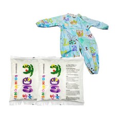 스노우키즈 플레파우더+가운세트, 베이직(L), 1개