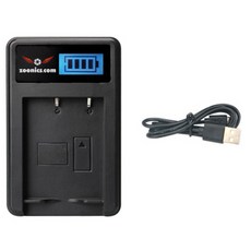 주닉스 카메라 배터리 5핀 USB 충전기 소니 캐논 니콘 호환 충전 NP-11L, 1개, NP-11L 충전기