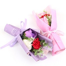 비누꽃다발 카네이션 선물 스승의날 어버이날카네이션 카네이션비누꽃, 1, 본상품선택