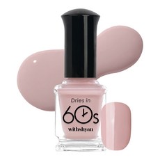위드샨 60초 매니큐어 9ml, M072 스모크핑크, 1개