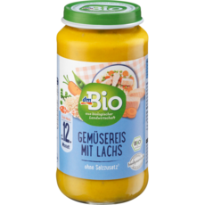 디엠바이오 연어 야채 쌀 이유식 12M+ (병), 1개