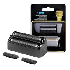 FXONE Shaver Replacement Foil and Cutter Compatible with BaBylissPRO Double Stick Shaver FX79RF2G, Black/1 Pack