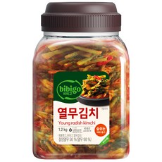 비비고 열무김치(용기), 1개, 1.2kg