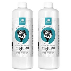 낚시대 보호 부식방지 피싱나인 낚시줄 코팅제, 900ml, 2개
