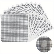 창문 스크린 수리 강력한 테이프 패치 메쉬 스크린의 및 찢어짐과 문 접착 키트 사각형, 0pcs
