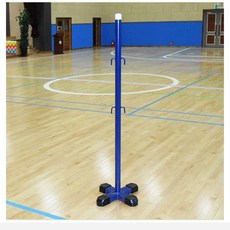 월드 실내외 바닥 원판형 배드민턴 중간지주대 활력넘치는 스포츠용 학교납품전문 구기라켓용 액티브한, 1개