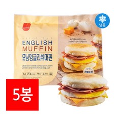삼립 모닝 잉글리쉬 냉동 머핀 840g(140gX6입) 맥모닝 맥머핀 카페 브런치, 140g, 30개