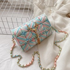 (한국어동영상) 미우크굿즈 엘크 망스티치 가방만들기 키트 하마나카망 DIY 코바늘 가방뜨기 네트망, 엘크 망스티치_머쉬멜로우, 1개