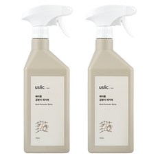 어슬릭 벽지 실리콘 곰팡이 제거제 거품형, 2개, 750ml