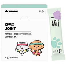 닥터뮨 조인트 강아지 고양이 관절 영양제 40회분, 1개, 뼈/관절강화