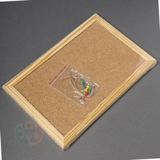 코르크 메모판 30x20cm 안내게시판