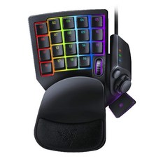 Razer Tartarus Pro 왼손 키패드 20개의 아날로그 동작 스위치 휠 부착 8방향 썸 패드 32키 모두를 커스터마이즈 가능 [일본 정규 대리점 보증품], 블랙, 단일옵션, 일반형, 한개옵션2
