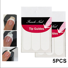 프렌치 네일 스티커, 5개