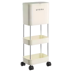 三層翻蓋垃圾桶, 詳見包裝