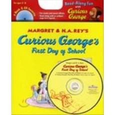 Curious George's First Day of School Book & CD [With Audio CD] Paperback, Houghton Mifflin