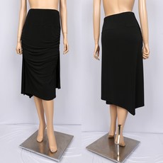 노브패리스 SPR2005이중삼각롱 스커트 66에서77 국산 스판 라인 줌바 모던 살사 스윙 밸리 라틴 웰빙 연습복 사계절 댄스스포츠복