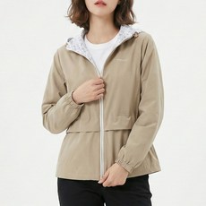 <김영주스포츠> 여성 바람막이 후드 점퍼_캐주얼 주머니 윈드레이어드