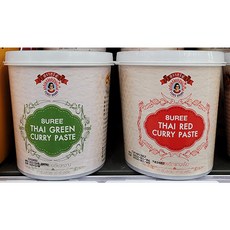 SUREE 수리 타이 커리 페이스트 (그린 레드 / 2종 택1) 400g / 태국, 1개