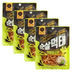 강고집 순살먹태 청양마요맛 30g 바삭 구운 먹태, 4개