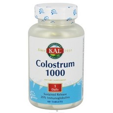 KAL 初乳補充錠, 1個, 60 件