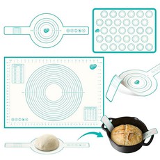 빵 굽기용 2pcs 실리콘 재사용 가능한 적합합니다 팬 대부분의 및 옮길 9.5x5" 9x5" 로프 베이킹 액세서리 있는 라이너 쉽게 분리 사워도우를 수 팬 청소에 쉬운 논스, 3pcs