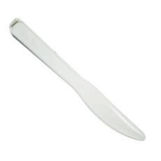 유앤팩 위생 개별 포장 백색 일회용 나이프, 200개입, 1개