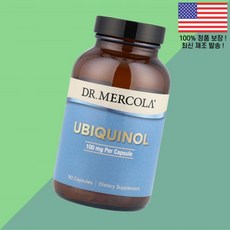 닥터 머콜라 유비퀴놀 유비퀴논 100mg 90캡슐 Dr. Mercola Ubiquinol 90 Capsules, 90정, 1