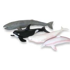 반디 고래 모형 핑크돌고래 벨루가 귀신고래 범고래 키즈 놀이 미니어처