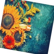 패브릭 포스터 해바라기 대형 집들이선물 포토존 감성jin7+6hoB