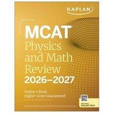 (英文圖書)MCAT Physics and Math Review 2026-2027: Online + Book 平裝版, Kaplan Publishing, 英文