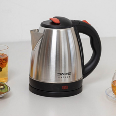 스텐 전기 주전자 대용량 가정용 스테인리스 무선 전기 주전자 무선포트 커피 자동 주방용 가열 빠른