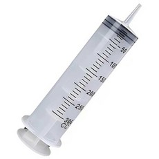 대형 주사기 잉크충전 차량오일 과학교구 반려동물 식물영양제 플라스틱 주사기 300ml 1개, 반투명