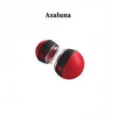 Azaluna 롤링급식볼 느리게먹기훈련 강아지장난감, 빨강, 2개