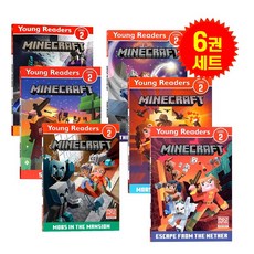 [다정책방] 영리더스 마인크래프트 6권 세트 Minecraft Young Readers Level 2 영어원서, 1학년-1학기, 영어