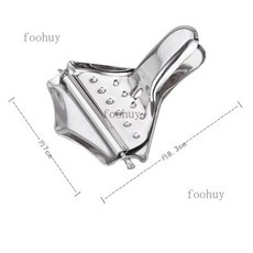 台灣出貨限時下殺 單片檸檬片壓汁夾 手動榨汁器 迷你不鏽鋼壓汁器 檸檬夾, 1個, 1pcs